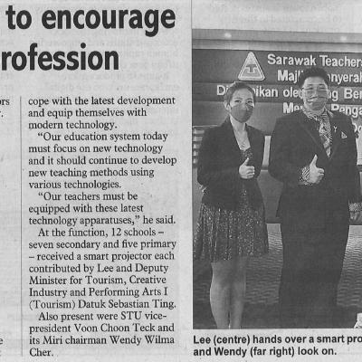 21.8.2022 Sunday Post Pg. 4 Stu Urged To Find Ways To Encourage More To Join Teaching Profession