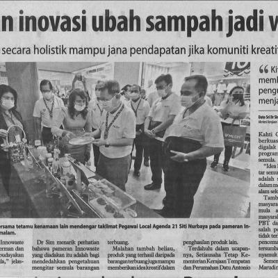 4. Kreativiti Dan Inovasi Ubang Sampah Jadi Wang Dr Sim Utusan Borneo Pg.4