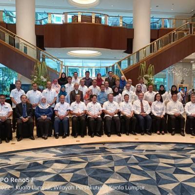 24 SEPTEMBER 2022 - Mesyuarat Perhubungan Antara Jabatan Perkhidmatan Awam Dengan Pentadbiran Kerajaan Negeri Sarawak Ke-27 di Hotel Intercontinental,  Kuala Lumpur.