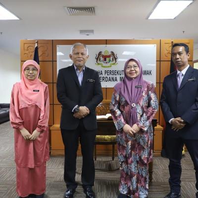 31 Mei 2023 - Kunjungan Hormat Daripada Pengarah Jabatan Perangkaan Malaysia Sarawak