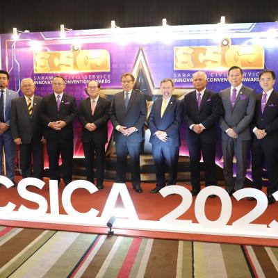27 Oktober 2023 - Majlis Anugerah Konvensyen Inovasi Perkhidmatan Awam Sarawak (SCSICA) 2023