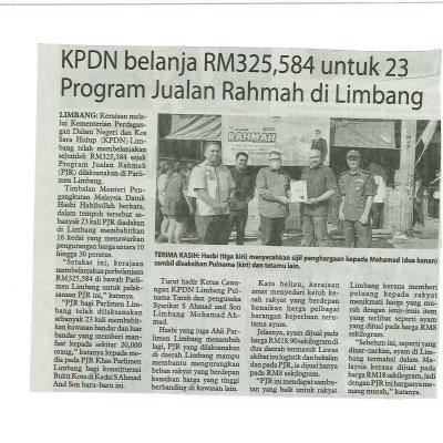 Utusan Borneo Ms 2 Kpdn Belanja Rm325584 Untuk 23 Program Jualan Rahmah Di Limbang