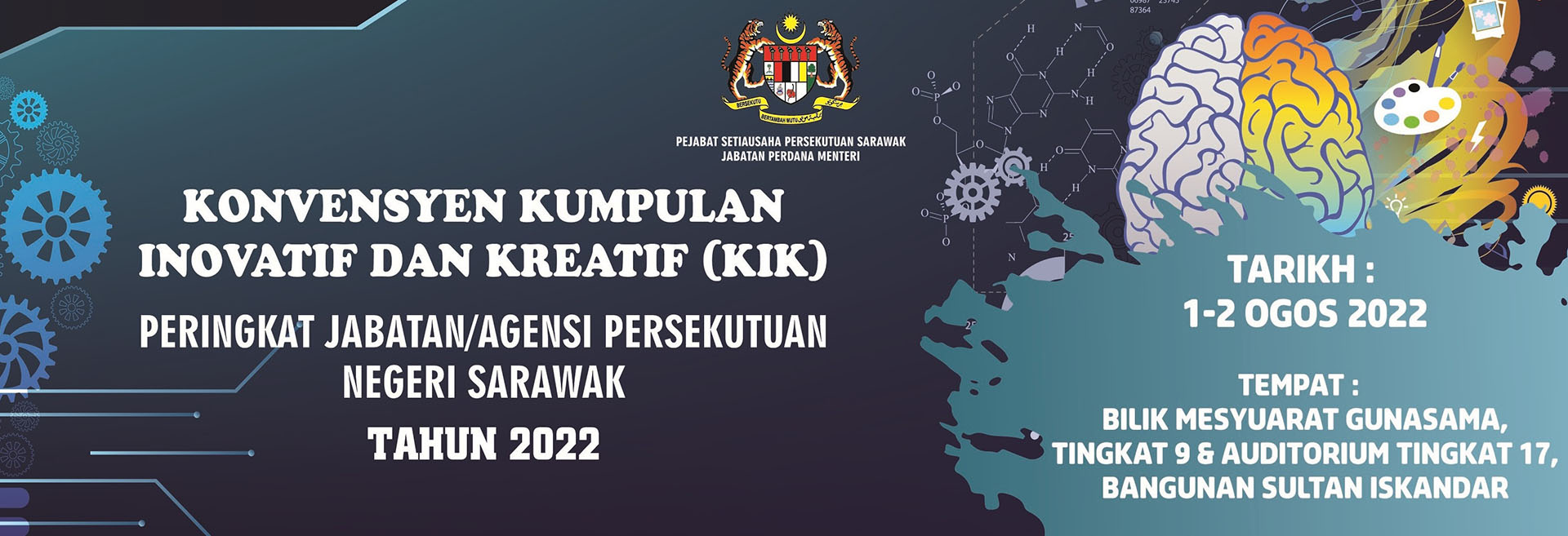 Montaj Konvensyen KIK Peringkat Jabatan/Agensi Persekutuan Negeri Sarawak 2022