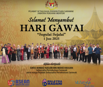 Video Ucapan Hari Gawai 2025