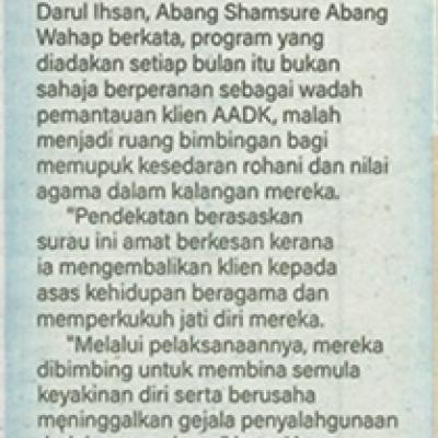 22 Oktober 2025 Suara Sarawak Pg.18 Bantu Bentuk Sahsiah Rohani