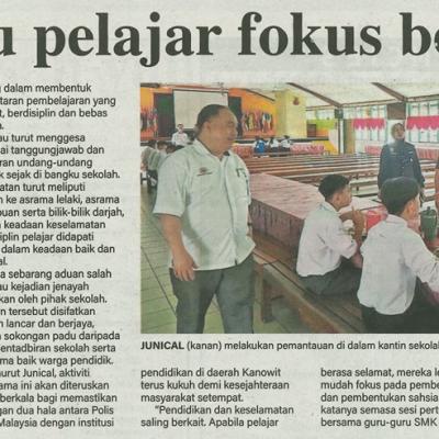 28 Oktober 2025 Suara Sarawak Pg.18 Bantu Pelajar Fokus Belajar