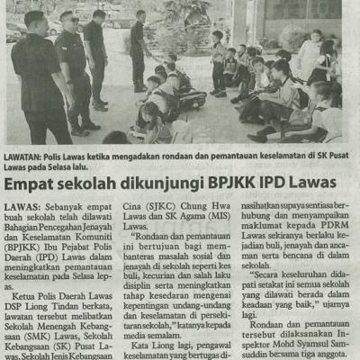 31 Oktober 2025 Utusan Borneo Pg.6empat Sekolah Dikunjungi Bpjkk Ipd Lawas