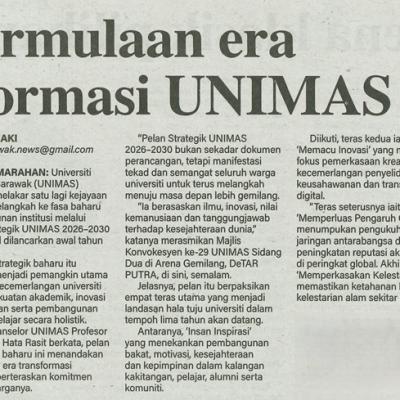 Keratan Akhbar November 2025