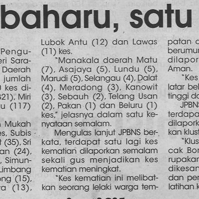 23.9.2021 Utusan Sarawak Pg.4 1712 Kes Baharu Satu Kematian