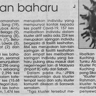 5.9.2021 Mingguan Sarawak Pg.4 2723 Jangkitan Baharu