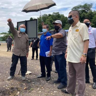 6 OKTOBER 2021 - LAWATAN KE TAPAK PROJEK PEMBINAAN HOSPITAL LAWAS