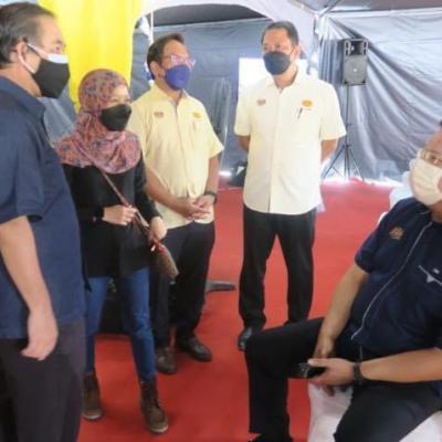 23 OKTOBER 2021- MAJLIS LAWATAN TAPAK HOSPITAL PETRA JAYA KUCHING, SARAWAK BERSAMA YAB DATO’ SRI ISMAIL SABRI BIN YAAKOB, PERDANA MENTERI MALAYSIA