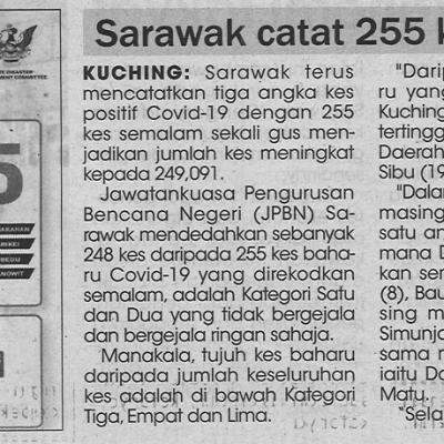 21.11.2021 Mingguan Sarawak Pg.4 Sarawak Catat 255 Kes Baharu Empat Kematian