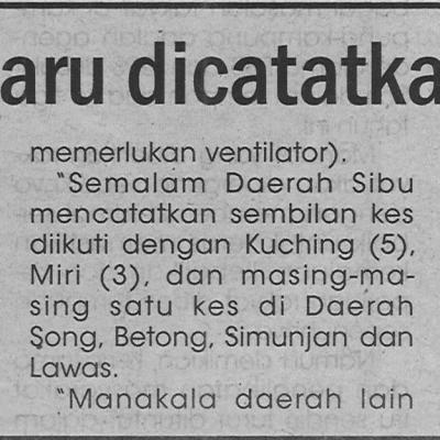 20.1.2022 Utusan Sarawak Pg.4 21 Kes Baharu Dicatatkan Semalam