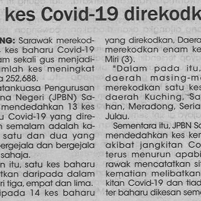 23.1.2022 Mingguan Sarawak Pg.4 14 Kes Covid 19 Direkodkan