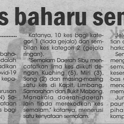 28.1.2022 Utusan Sarawak Pg.4 19 Kes Baharu Semalam