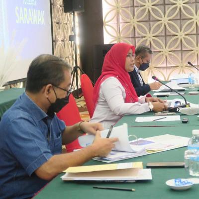 8 FEBRUARI 2022 - MESYUARAT JAWATANKUASA TEKNIKAL BERSAMA PERANCANGAN DAN PEMANTAUAN PROJEK KEMENTERIAN PEMBANGUNAN LUAR BANDAR