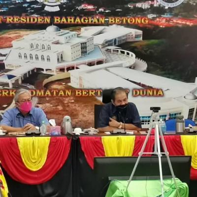 16 MAC 2022 - MENGHADIRI MESYUARAT INTERVENSI DAN TROUBLESHOOTING (PROJEK, NAIKTARAF JALAN ULU KRIAN, SARATOK, BETONG SARAWAK FASA 2) 