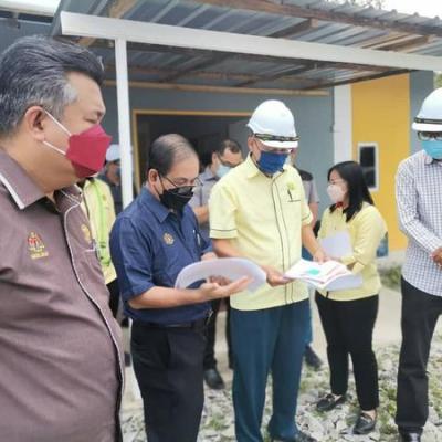 16 MAC 2022- MENGADAKAN LAWATAN KE TAPAK PEMBINAAN KLINIK KESIHATAN LUBOK ANTU YANG BAHARU