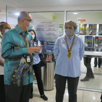 17 SEPTEMBER 2020 - LAWATAN TM HESS DI URBAN TRANSFORMATION CENTRE (UTC) SIBU