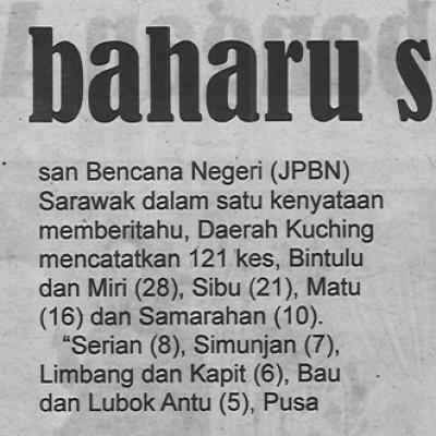 14.4.2022 Utusan Sarawak Pg.4 295 Kes Baharu Semalam