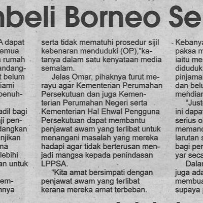 08.6.2022 Utusan Sarawak Pg 6 Henti Tindas Pembeli Borneo Semariang Garden
