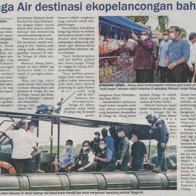1. Telaga Air Destinasi Ekopelancongan Baharu Utusan Sarawak. Pg3