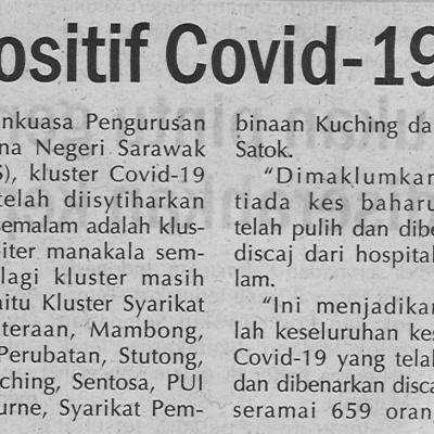 3. Tiada Kes Positif Covid 19 Dilaporkan Utusan Sarawak. Pg4