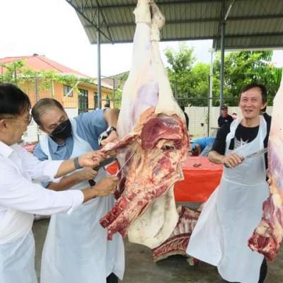 12 JULAI 2022 - MENGHADIRI PROGRAM IBADAH KORBAN TAHUN 1443H / 2022 BERTEMPAT DI MASJID AL ABYADH, TAMAN MATANG JAYA, KUCHING