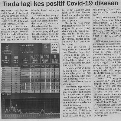 1. Tiada Lagi Kes Positif Covid 19 Dikesan 22.9.2020. Pg.4