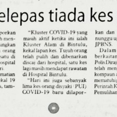 2. Sarawak Kekal Zon Hijau Selepas Tiada Kes Positif Baharu Covid 19 Utusan Borneo Pg.7