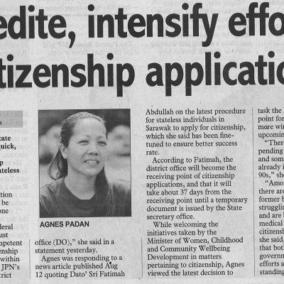 14.8.2022 Sunday Post Pg. 6 Expedite Intensify Efforts On Citizenship Applications