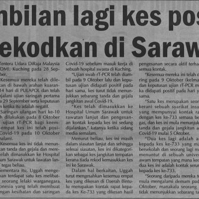 1. Covid 19 Sarawak Catat 10 Kes Positif 10.10.20. Pg.71
