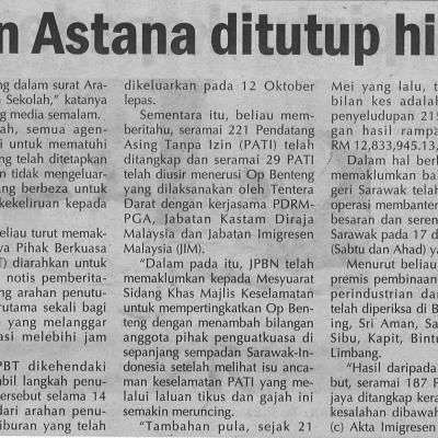 1. Sk Rpr Jalan Astana Ditutup Hingga 25 Okt 20.10.20. Pg.4