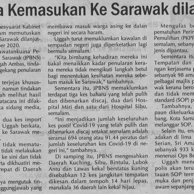 3. Tatacara Kemasukan Ke Sarawak Dilanjutkan 16.10.20. Pg.4