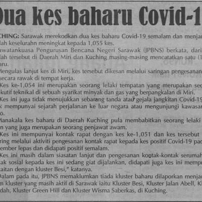 21.11.2020 Utusan Sarawak Pg.4 Dua Kes Baharu Covid 19