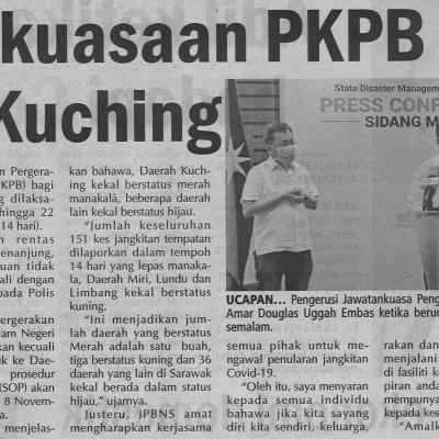 8.11.2020 Mingguan Sarawak Pg.4 Penguatkuasaan Pkpb Di Daerah Kuching