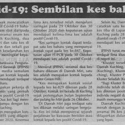 Keratan Akhbar November 2020