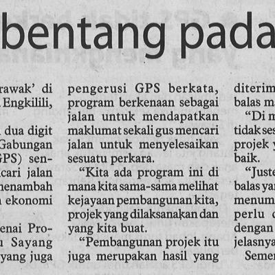 7.11.2022 Utusan Borneo Pg. 2 Bajet Sarawak 2023 Dibentang Pada Hujung November Ini
