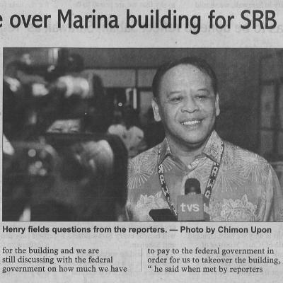 15.1.2023 Sunday Post Pg. 4 Sarawak To Take Over Marina Building For Srb Headquarters