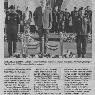29 Januari 2023 Mingguan Sarawak Pg. 2 Balai Polis Di Sarawak Dinaik Taraf