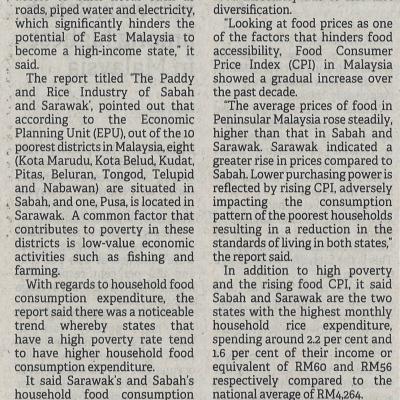 8 Februari 2023 Borneo Post Pg. 2 Report Poverty In Swak Sabah Among Highest In Malaysia 2