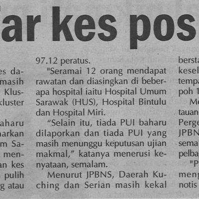 14.12.2020 Mingguan Sarawak Pg.4 Covid 19 : Sifar Kes Positif Semalam