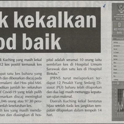 17.12.2020 Utusan Sarawak Pg.4 Sarawak Kekalkan Rekod Baik