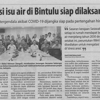24 Mac 2023 Utusan Borneo Pg. 4 29 Projek Atasi Isu Air Di Bintulu Siap Dilaksana Setakat Ini