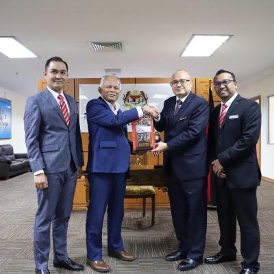 14 Mac 2023 - Kunjungan hormat daripada Pengarah Pejabat Pilihan Raya Negeri Sarawak.
