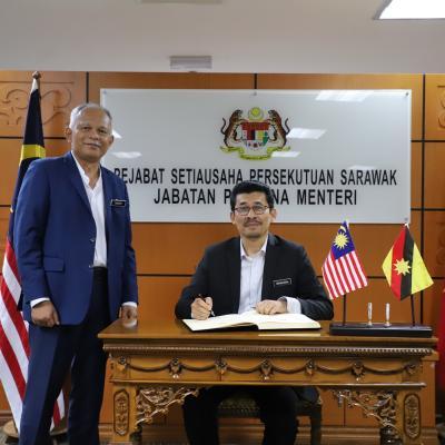 29 Mac 2023 - Kunjungan Hormat Daripada  Timbalan Ketua Setiausaha (Pengurusan), Kementerian Pertahanan Malaysia (MINDEF) 