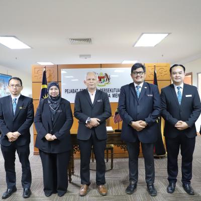 30 Mac 2023 -  Kunjungan Hormat Daripada Pengarah Jabatan Keselamatan & Kesihatan Pekerjaan (JKKP) Sarawak & Pengurus Besar Hotel Hilton Kuching