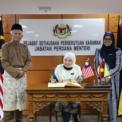 16 Mei 2023 - Kunjungan Hormat Daripada Setiausaha Bahagian, SPP Cawangan Sarawak