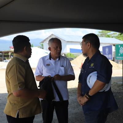 27 Mei 2023 -  Lawatan Ke Tapak Projek Pembinaan Hospital Lawas